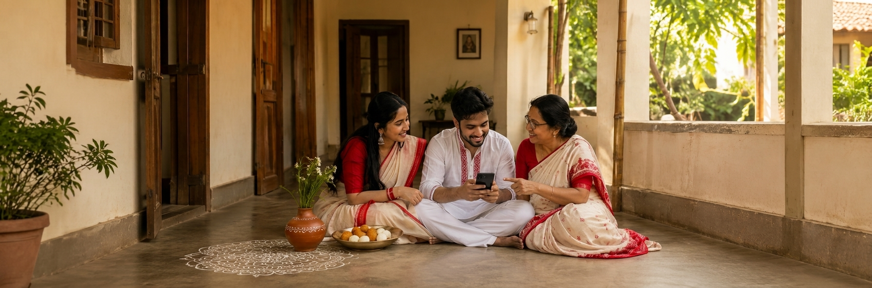 Celebrating the Bengali New Year with Family