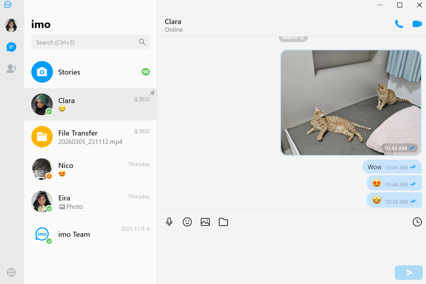 mo desktop chat window